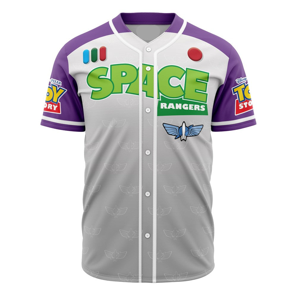 Buzz Lightyear Space Rangers Baseball Jersey New Season For Men Women And Kid