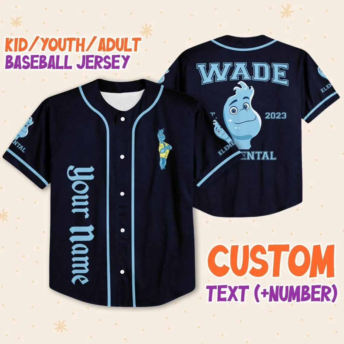 Custom Kid/Youth/Adult Baseball Jersey New Season For Men Women And Kid