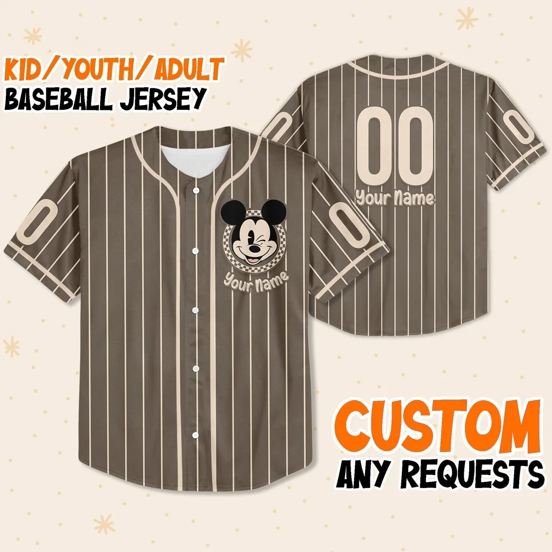 Custom Name Baseball Jersey New Season For Men Women And Kid