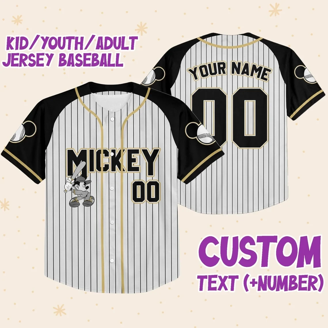 Custom Baseball Jersey New Season For Men Women And Kid