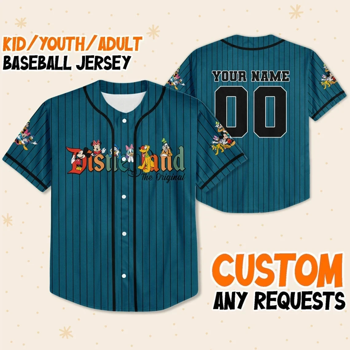 Custom Name Baseball Jersey New Season For Men Women And Kid