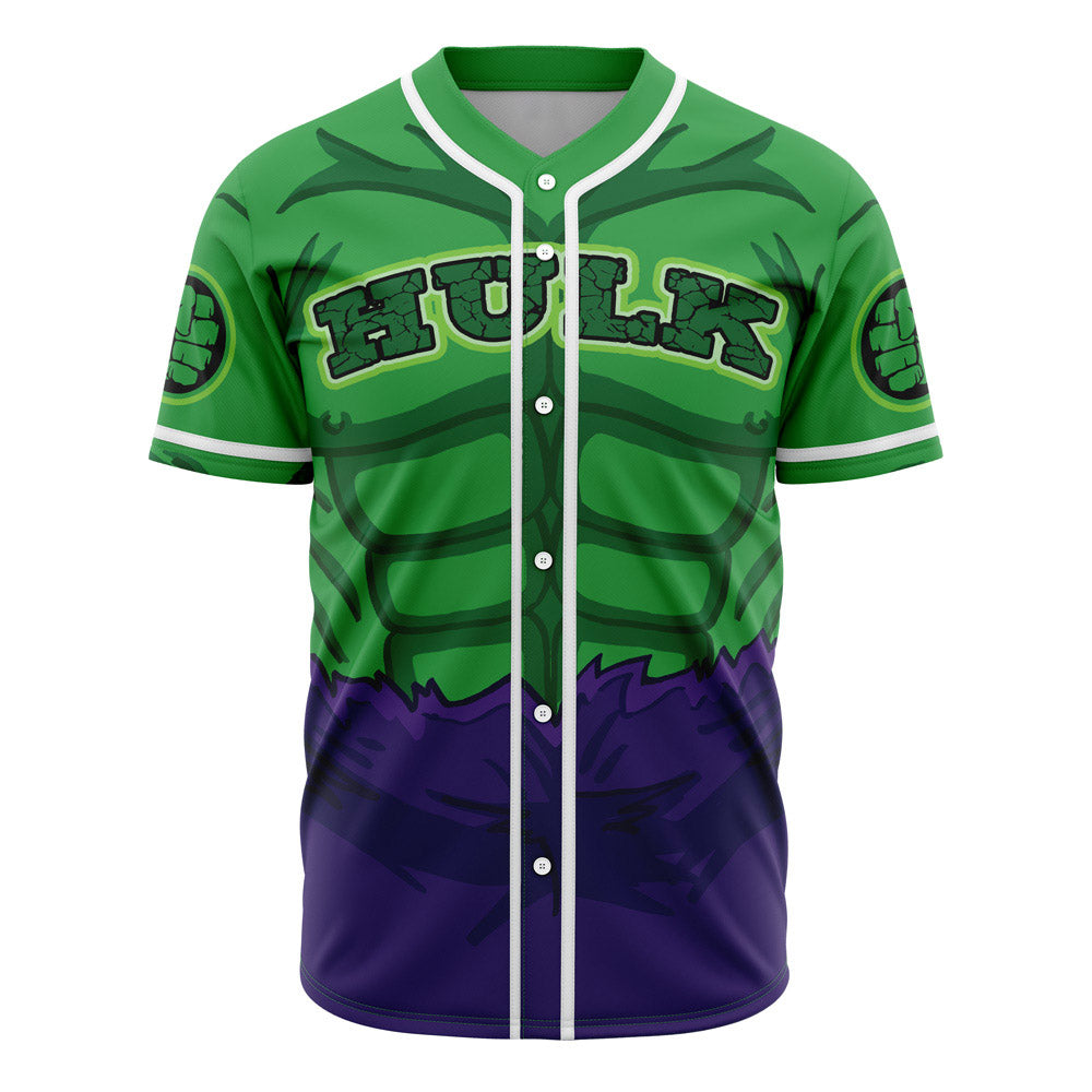 Unleash Your Inner Hero With Hulk-Themed Baseball Jersey New Season For Men Women And Kid