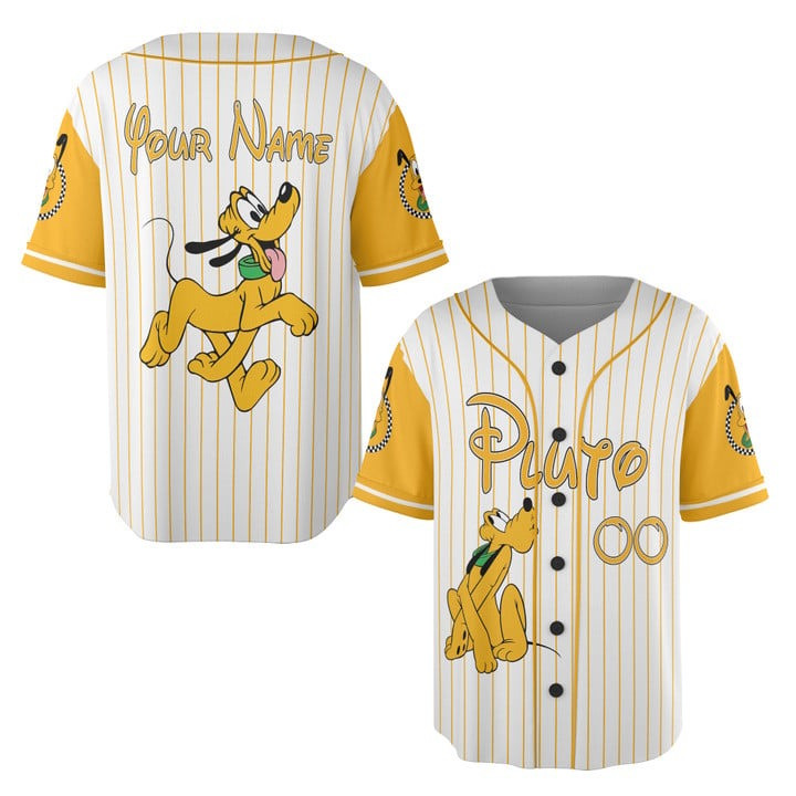 Custom Disney Character Baseball Jersey New Season For Men Women And Kid