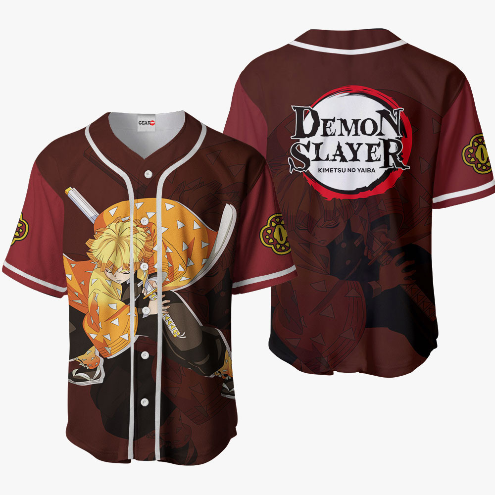 Zenitsu Baseball Jersey For Men And Women