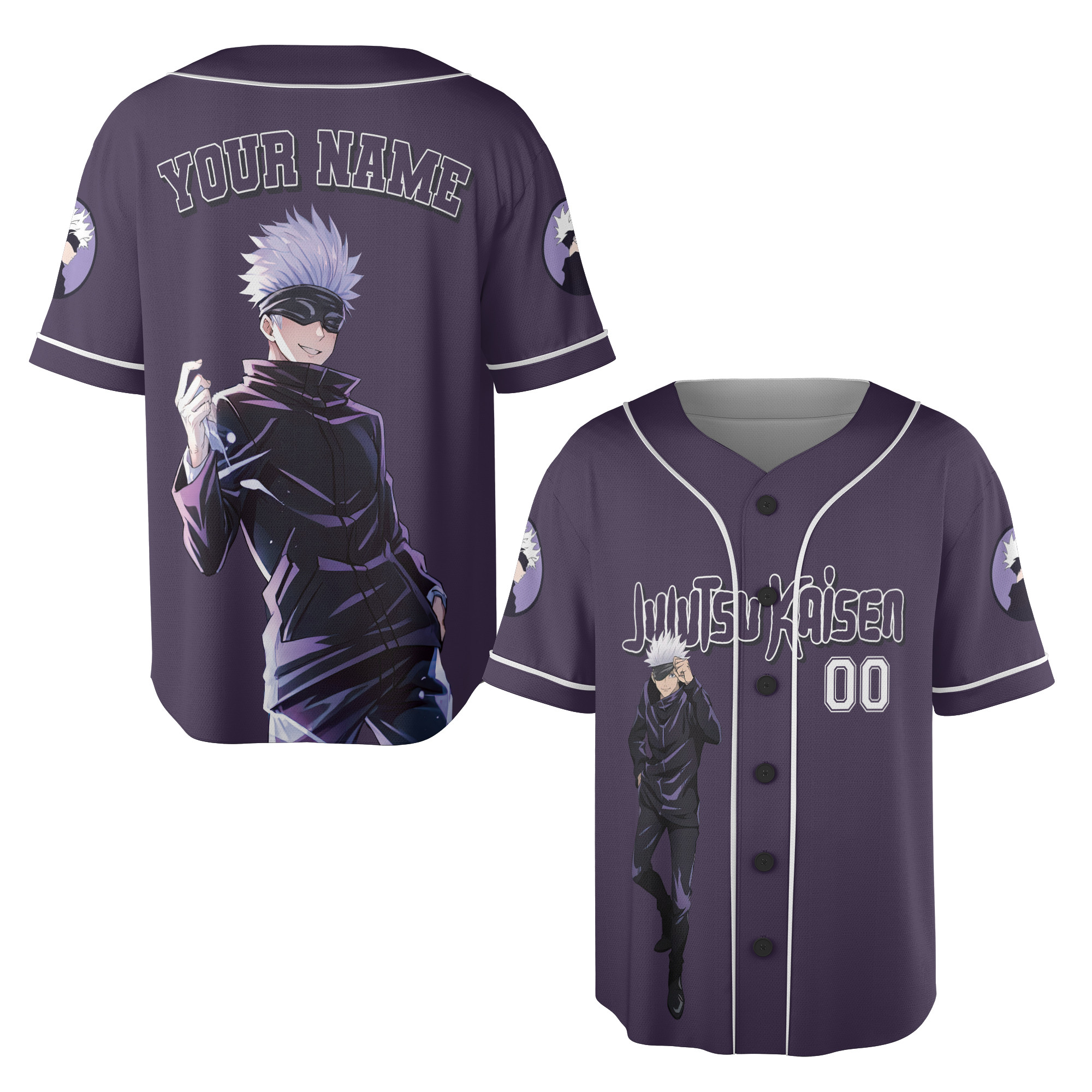 Custom Anime Baseball Jersey New Season For Men Women And Kid