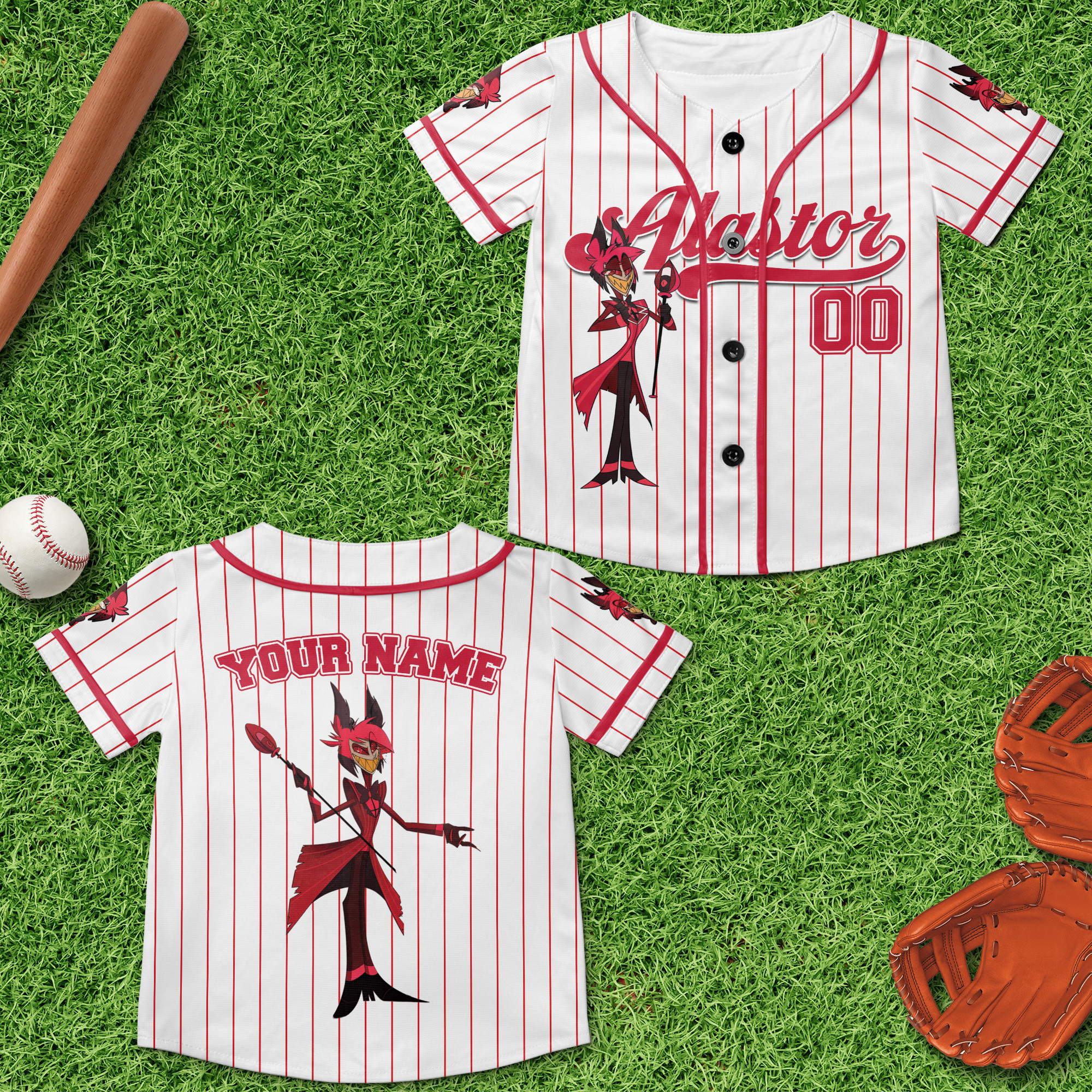 Customizable Cartoon Baseball Jersey New Season For Men Women And Kid