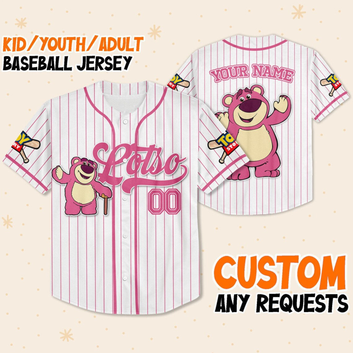 Customizable Baseball Jersey New Season For Men Women And Kid