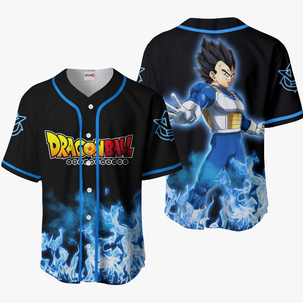 Vegeta Baseball Jersey For Men And Women