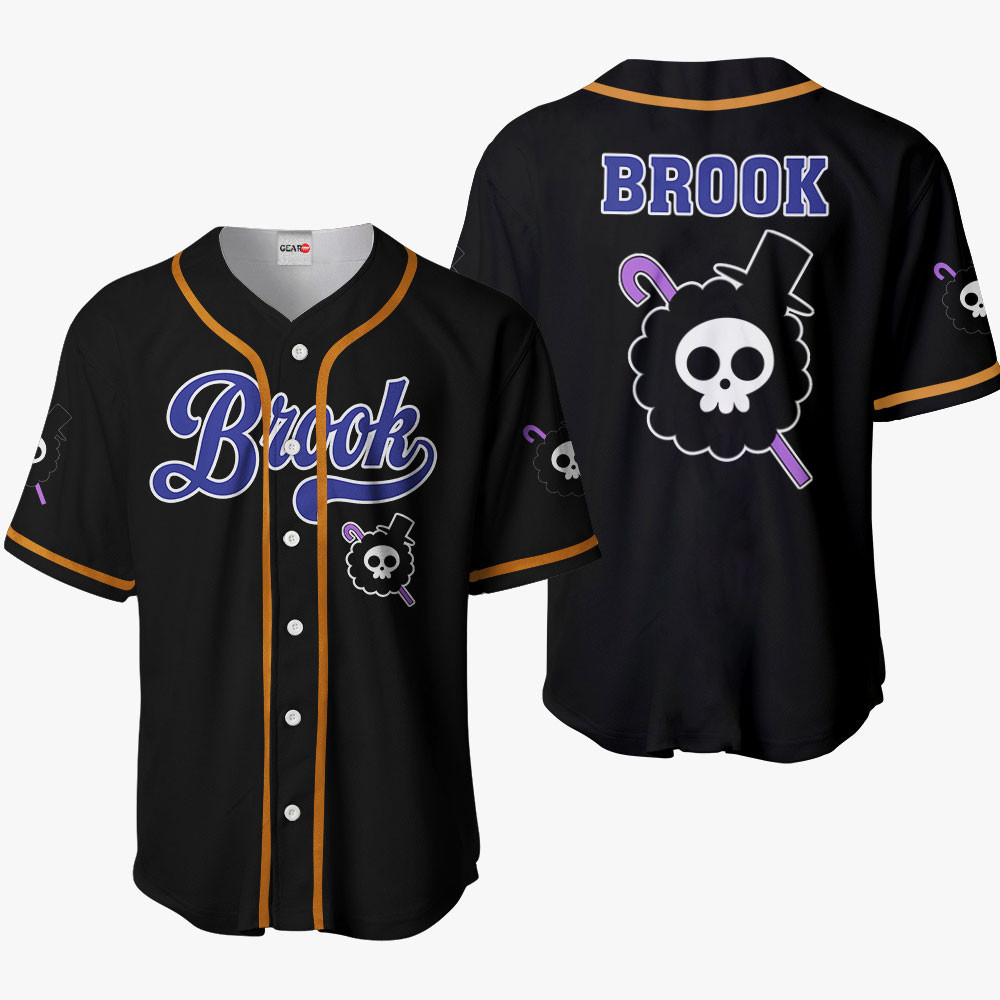 Brook Symbol Baseball Jersey For Men And Women