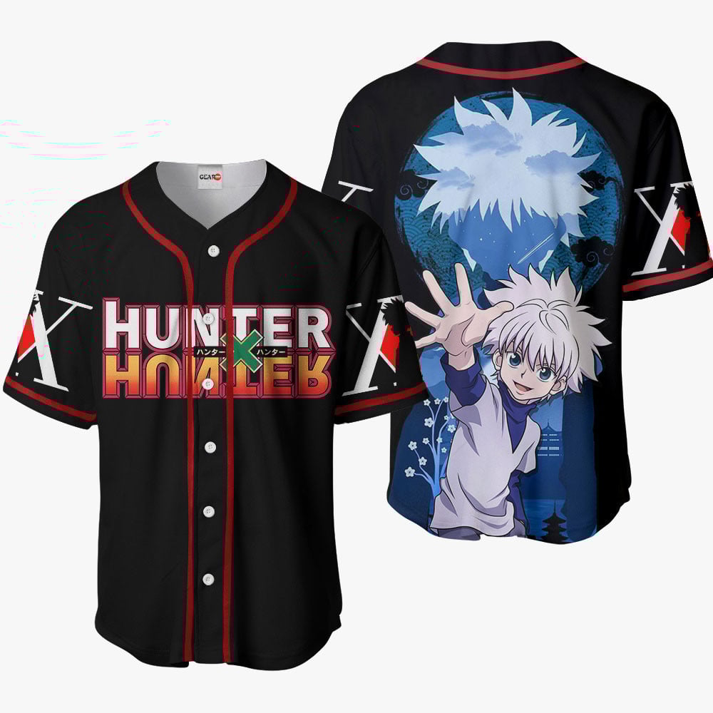 Killua Zoldyck Baseball Jersey For Men And Women