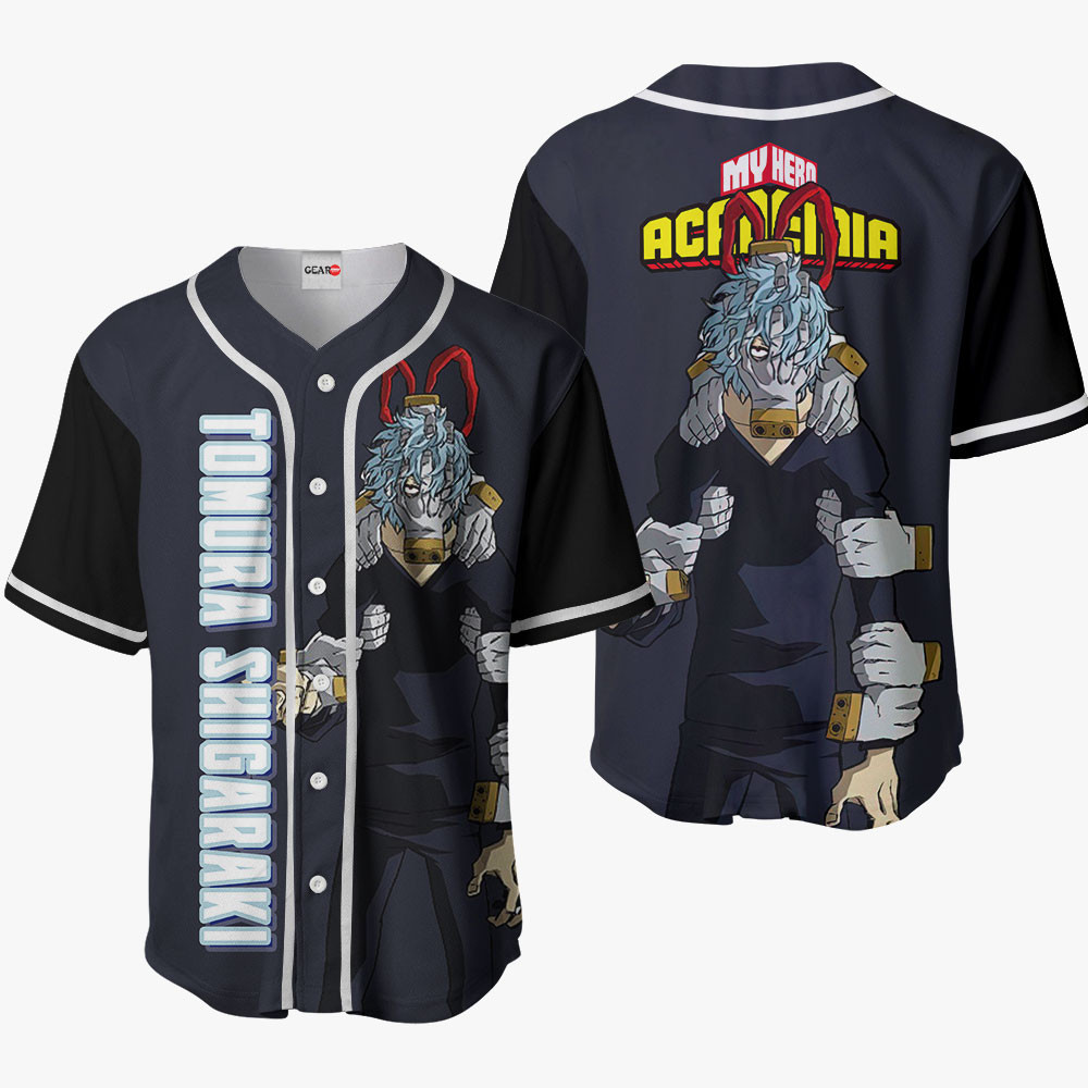 Tomura Shigaraki Baseball Jersey For Men And Women
