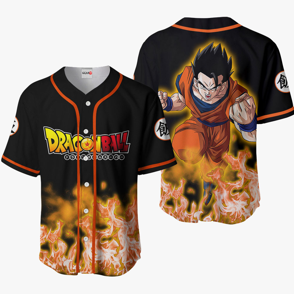 Gohan Baseball Jersey For Men And Women