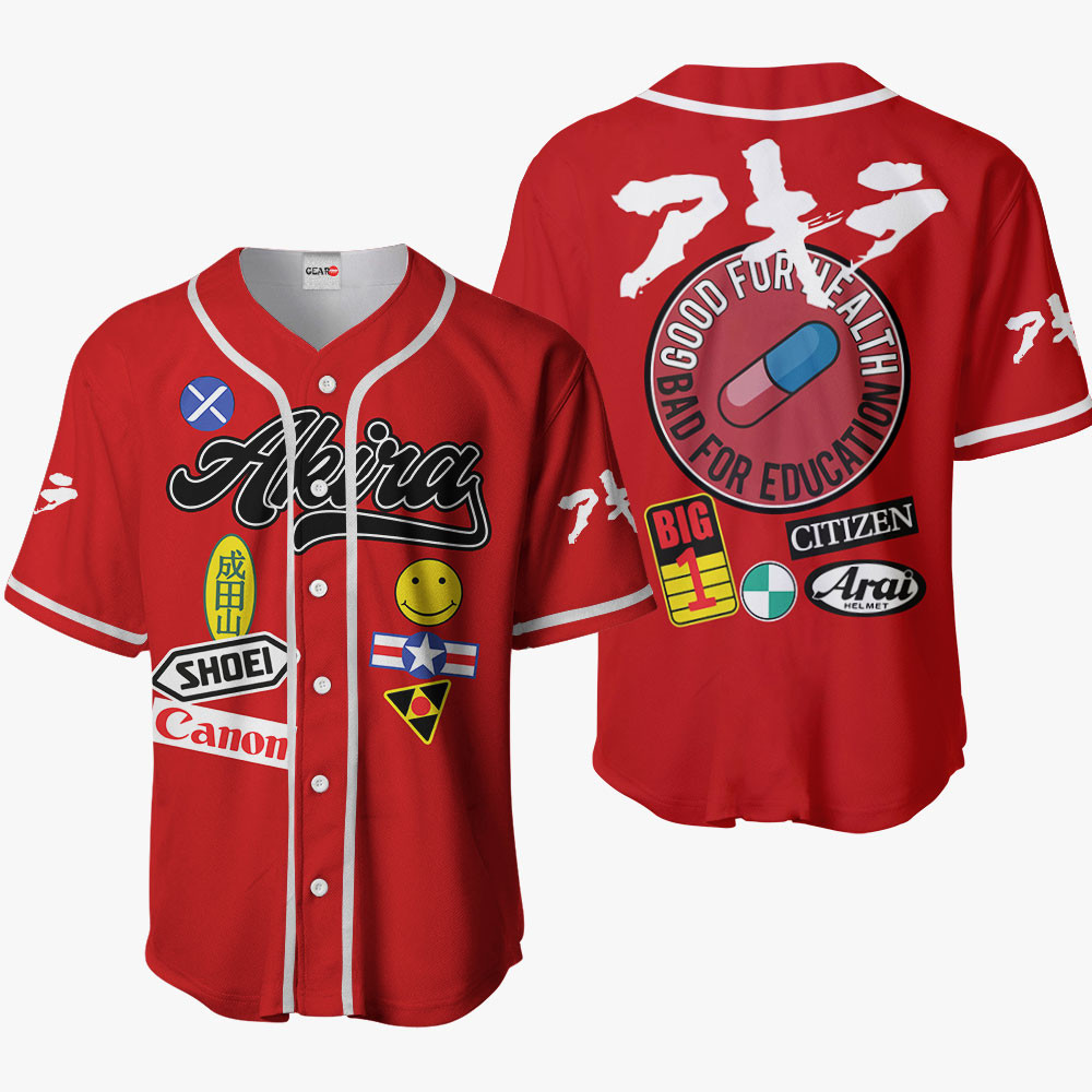 Akira Baseball Jersey For Men And Women