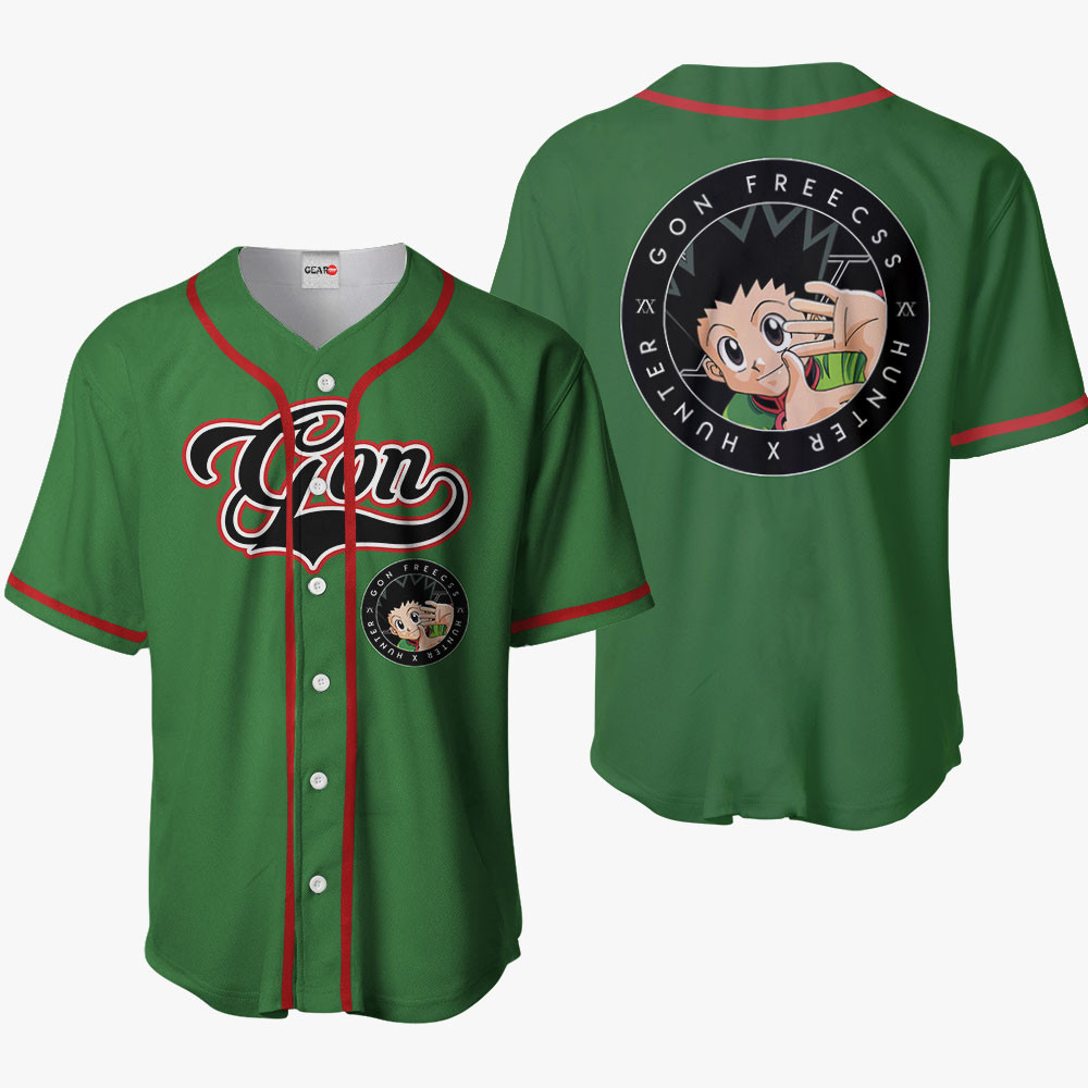 Gon Freecss Baseball Jersey For Men And Women