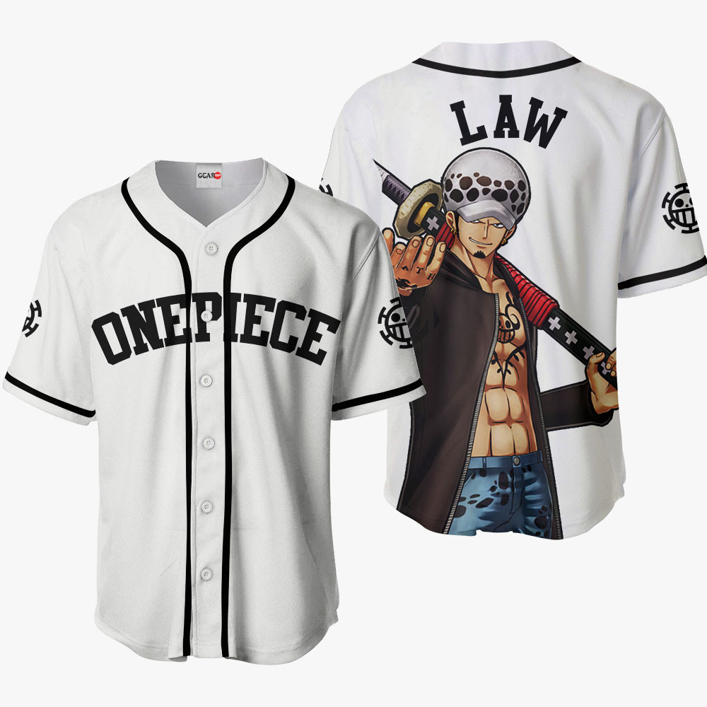 Trafalgar Law Baseball Jersey For Men And Women