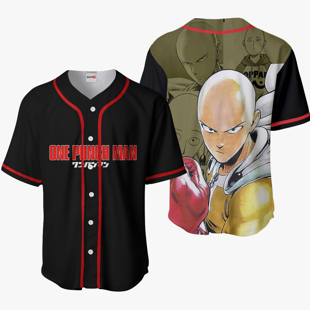Saitama Baseball Jersey For Men And Women