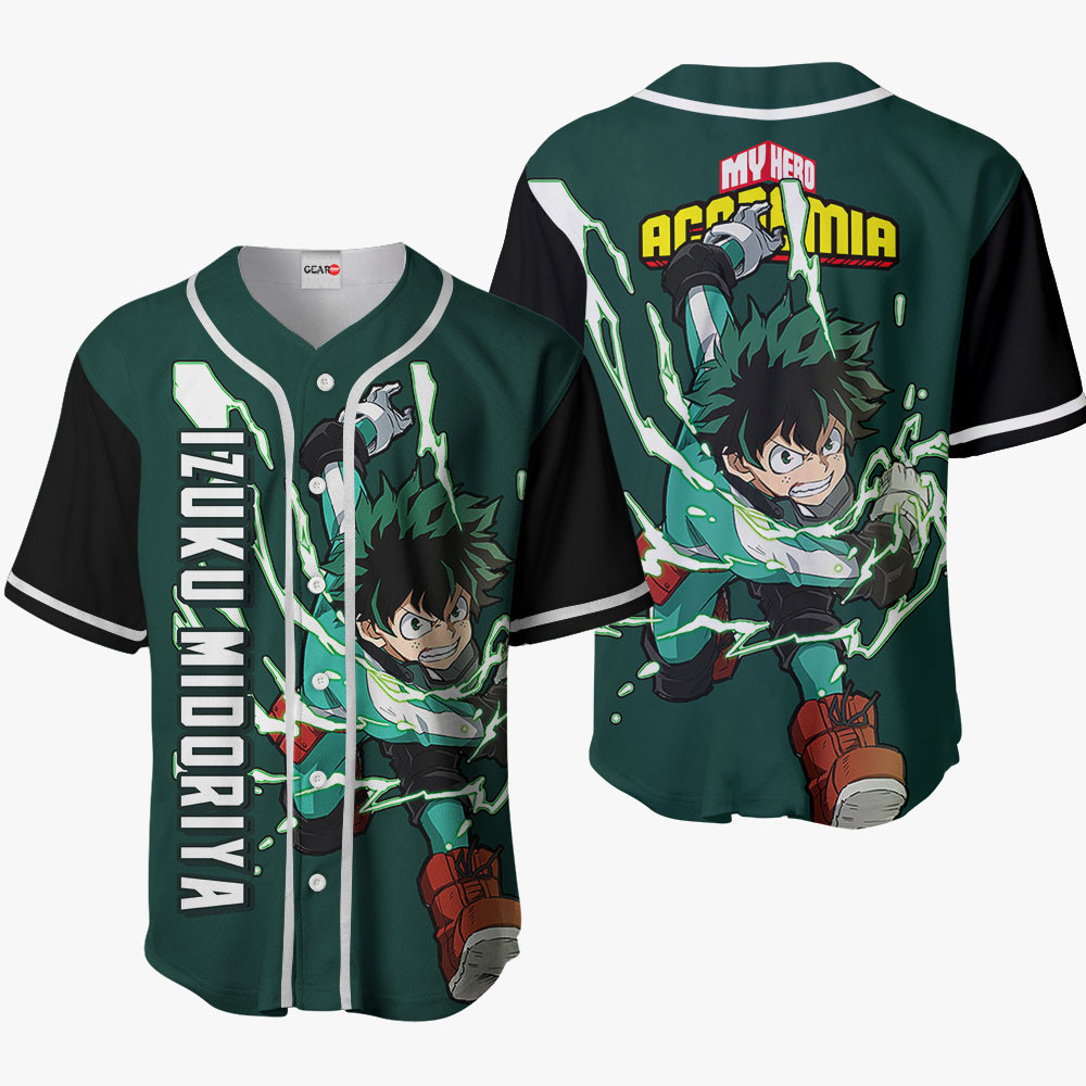 Izuku Midoriya Baseball Jersey For Men And Women