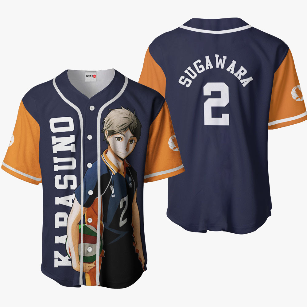 Koushi Sugawara Baseball Jersey For Men And Women