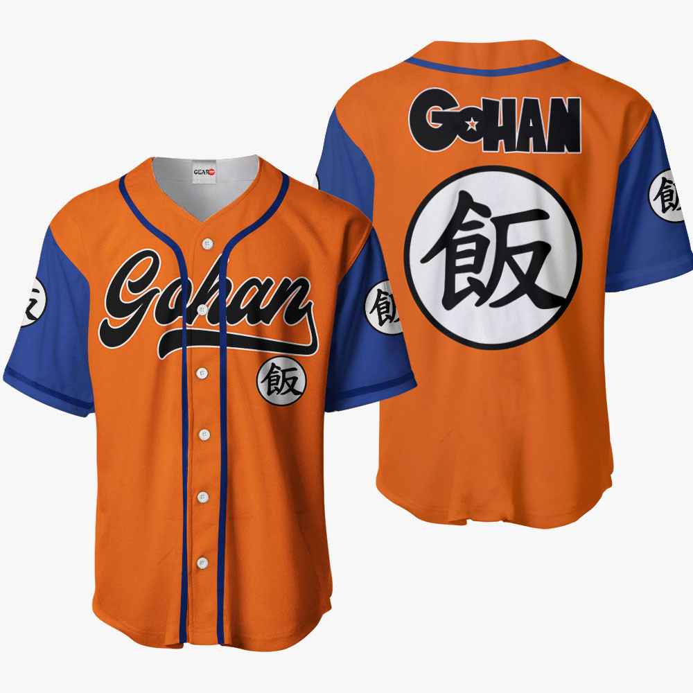 Gohan Symbol Baseball Jersey For Men And Women