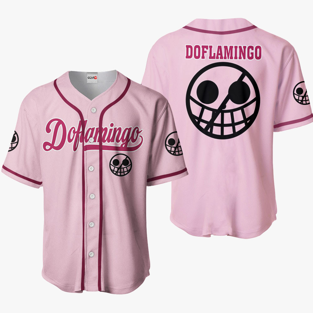 Doflamingo Symbol Baseball Jersey For Men And Women