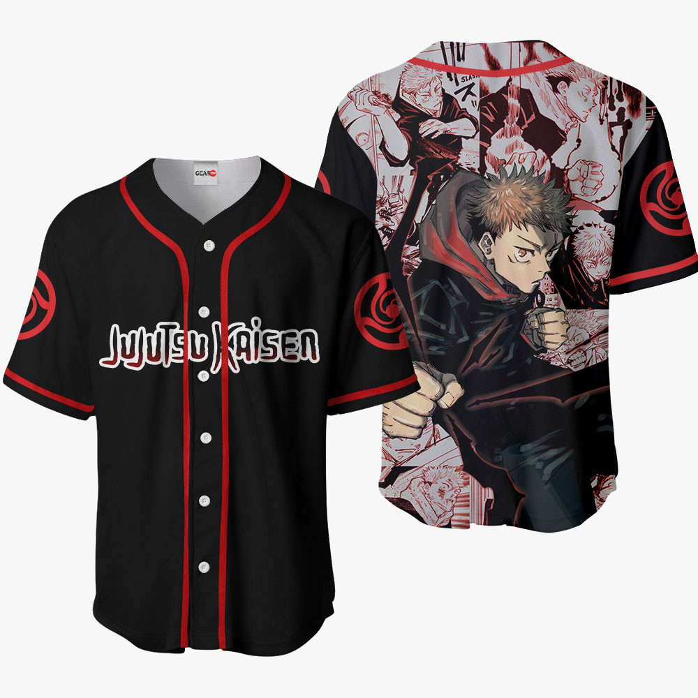 Yuji Itadori Baseball Jersey For Men And Women