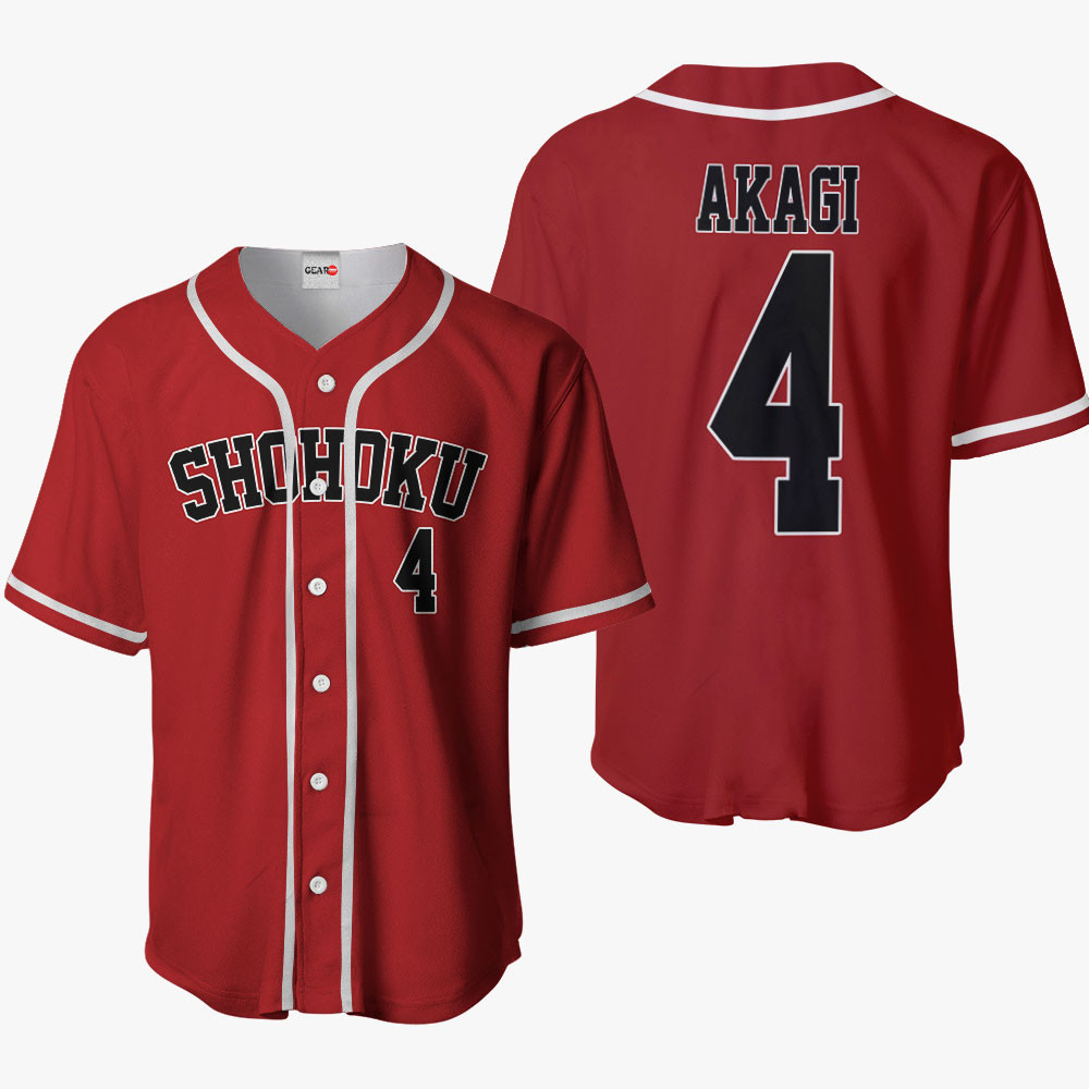 #4 Akagi Takenori Baseball Jersey For Men And Women