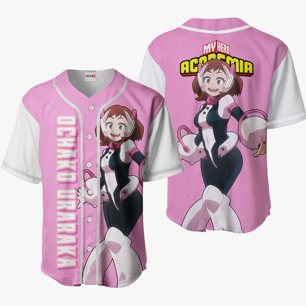 Ochako Uraraka Baseball Jersey For Men And Women