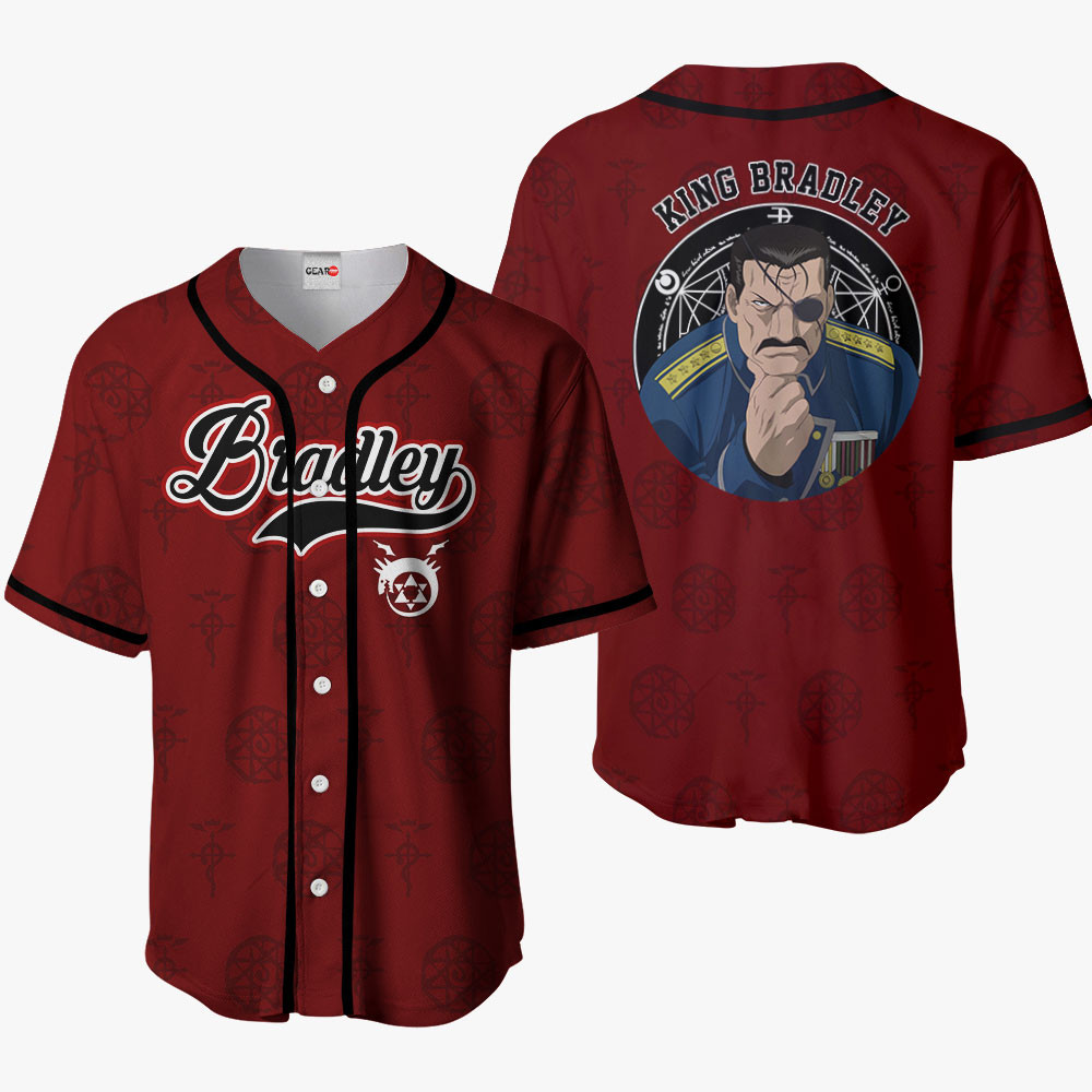 King Bradley Baseball Jersey For Men And Women