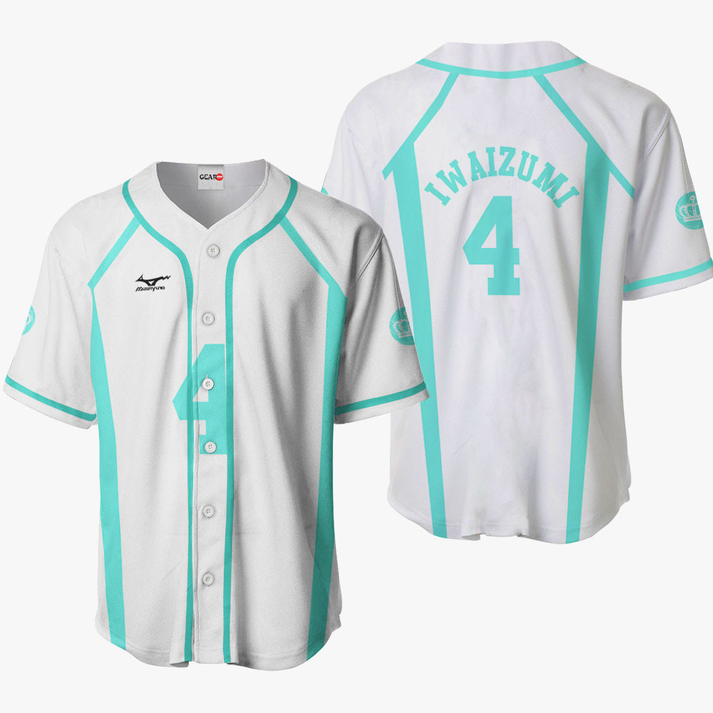 Hajime Iwaizumi Baseball Jersey Costume For Men And Women