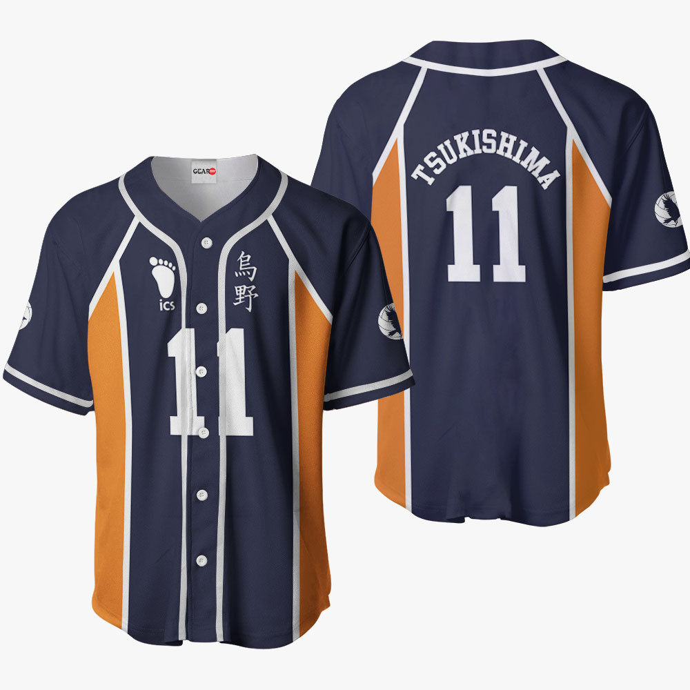 Kei Tsukishima Baseball Jersey Costume For Men And Women