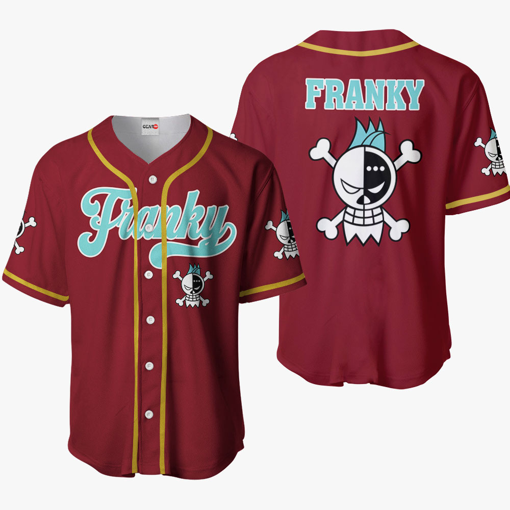Franky Symbol Baseball Jersey For Men And Women