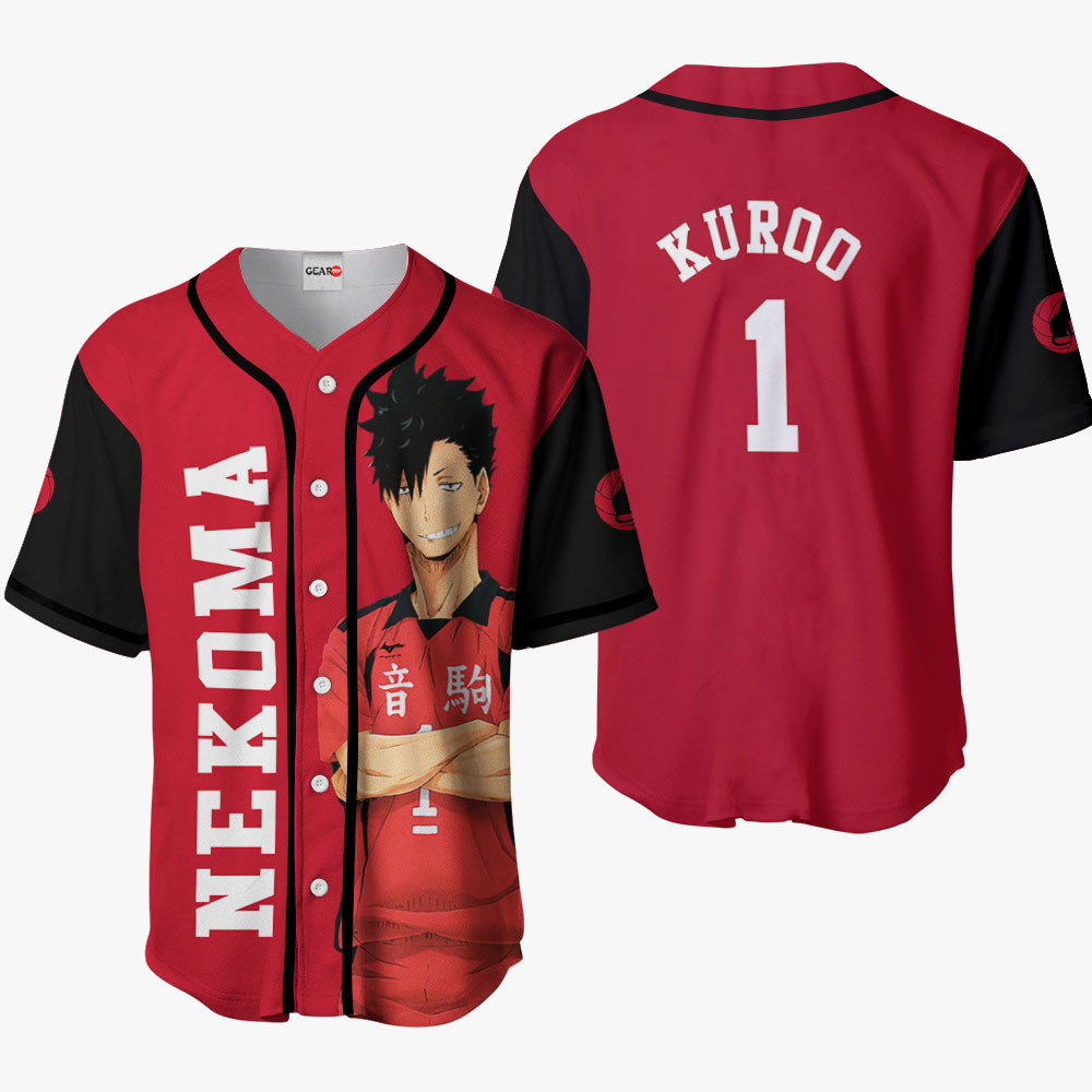 Tetsurou Kuroo #1 Baseball Jersey For Men And Women