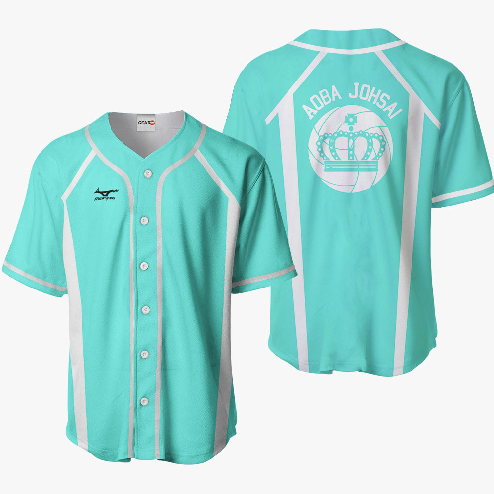 Aoba Johsai Baseball Jersey Costume For Men And Women