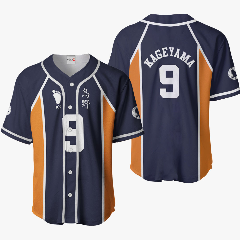 Tobio Kageyama Baseball Jersey Costume For Men And Women