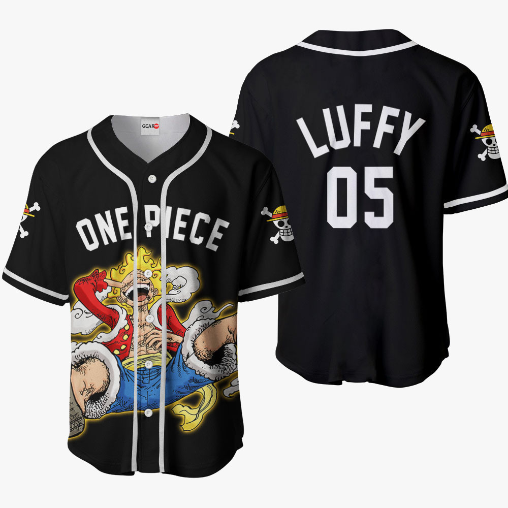 Luffy Gear 5 Baseball Jersey For Men And Women