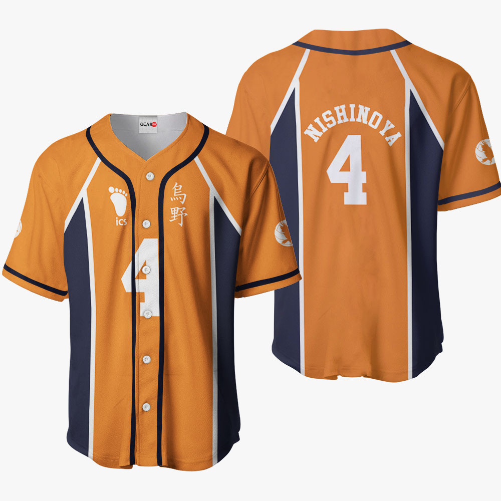 Yuu Nishinoya Baseball Jersey Costume For Men And Women