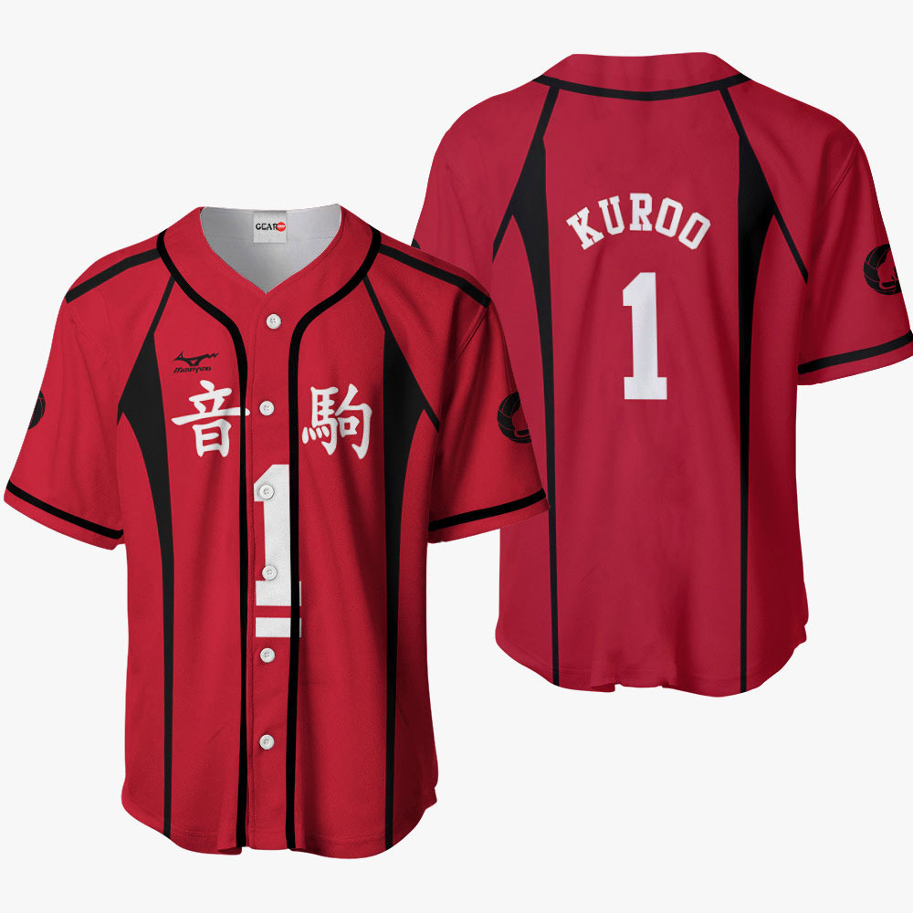 Tetsurou Kuroo Baseball Jersey Costume For Men And Women