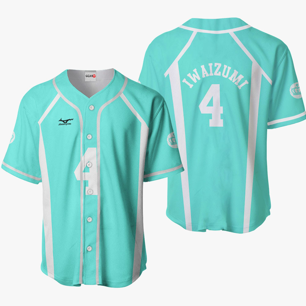 Hajime Iwaizumi Baseball Jersey Costume For Men And Women