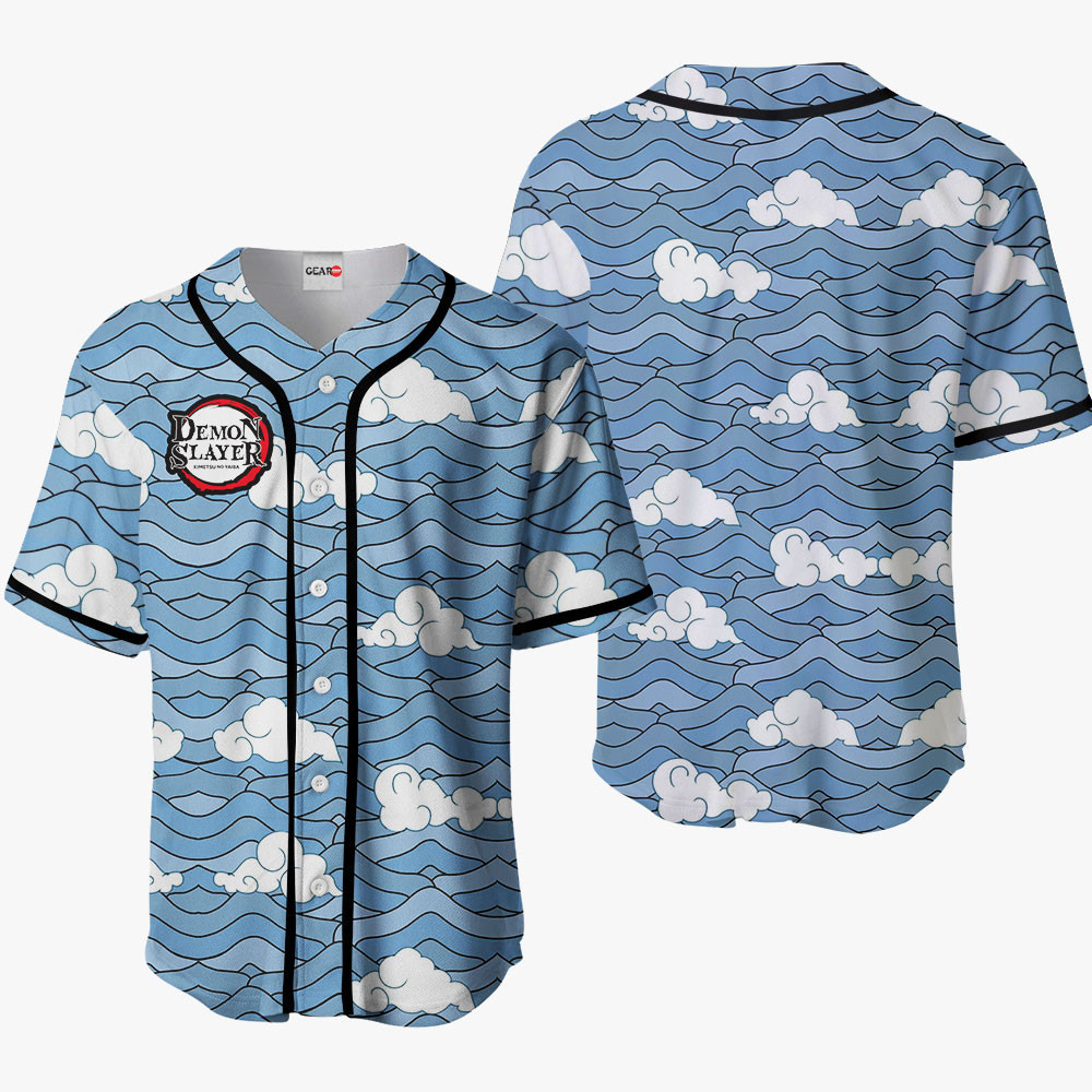 Sakonji Urokodaki Baseball Jersey Costume For Men And Women