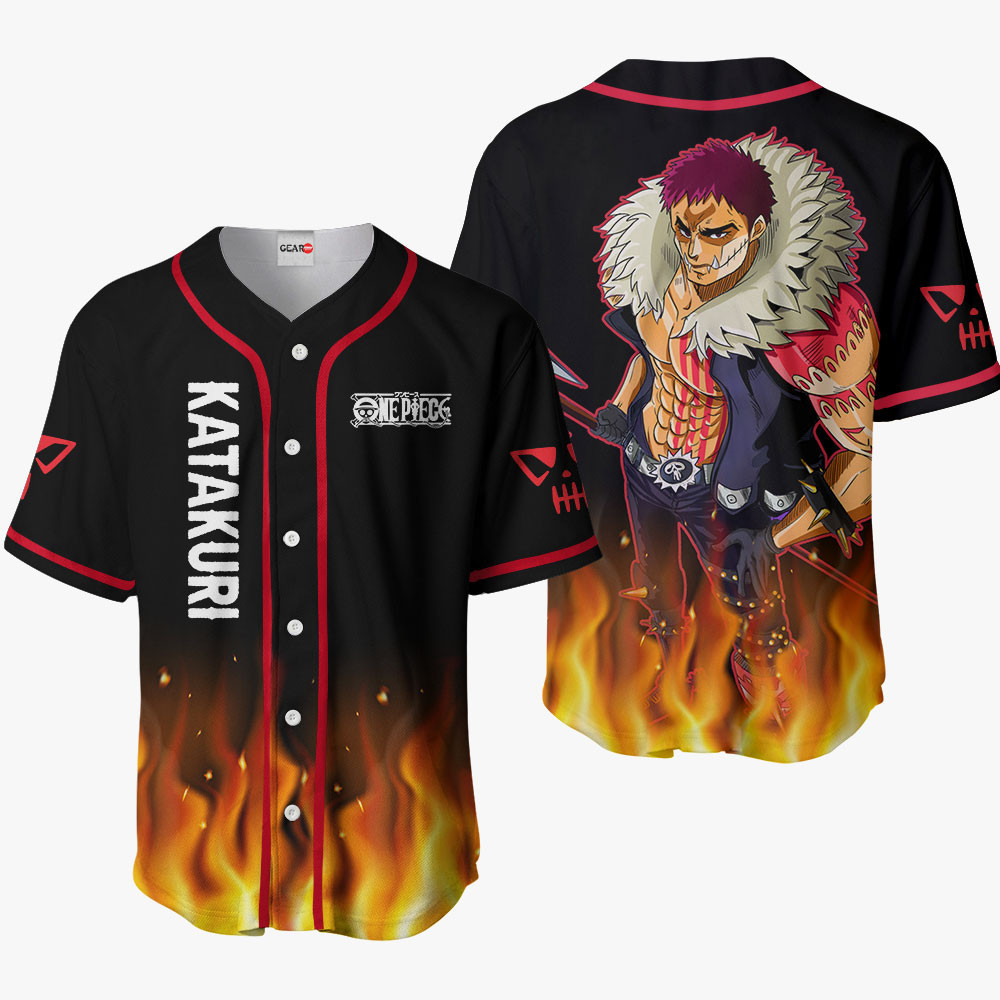 Charlotte Katakuri Baseball Jersey OP For Men And Women