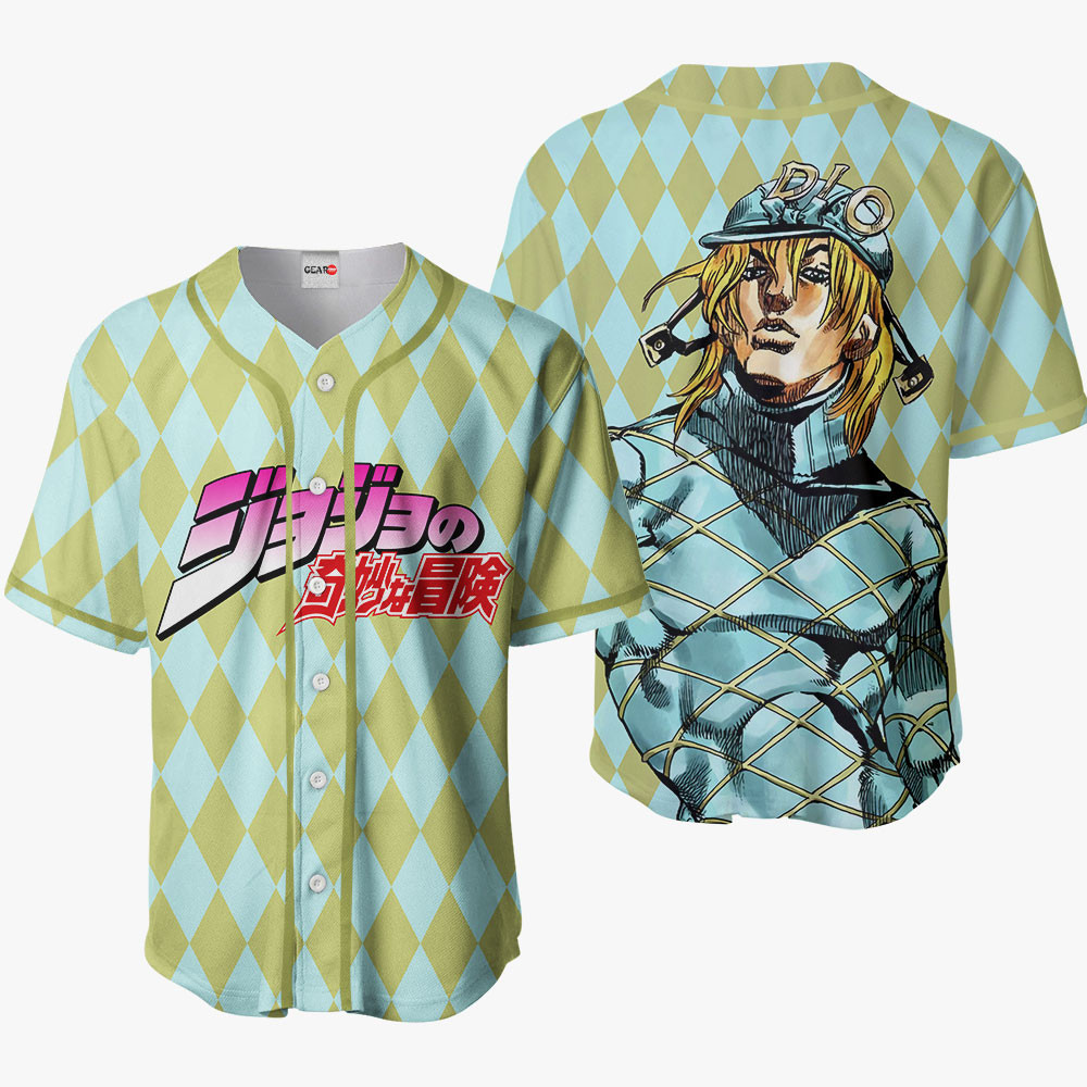 Diego Brando Baseball Jersey JJBA For Men And Women