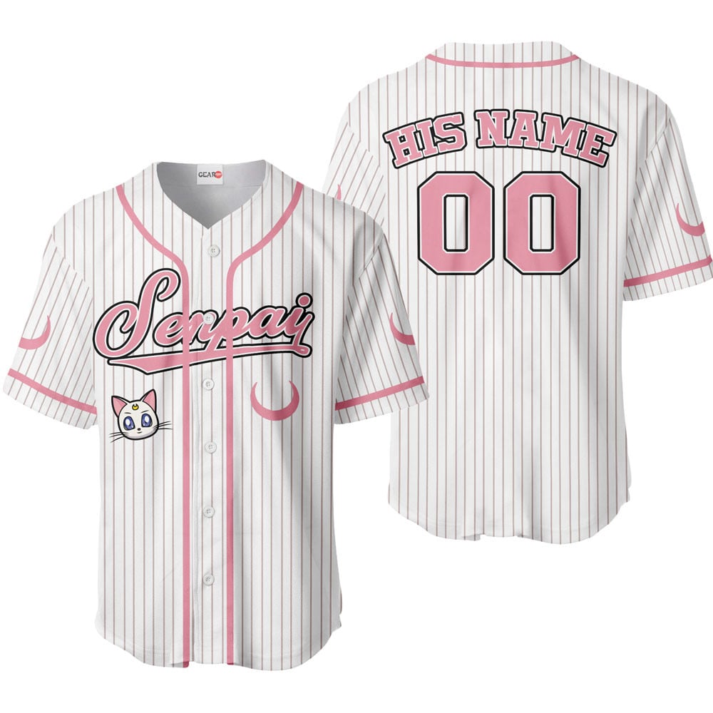 Artemis Baseball Jersey Senpai Personalized Edition For Men And Women