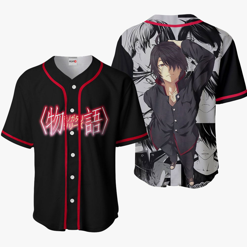 Koyomi Araragi Baseball Jersey HA1101 For Men And Women