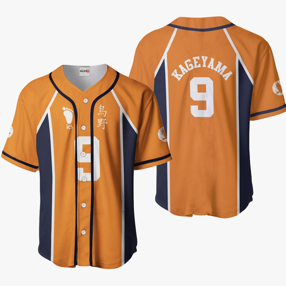Tobio Kageyama Baseball Jersey Costume For Men And Women