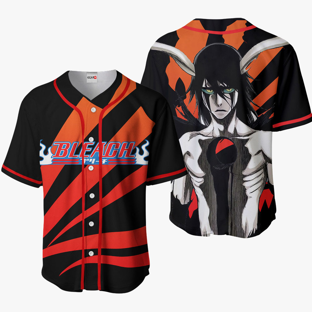 Ulquiorra Cifer Baseball Jersey BL For Men And Women