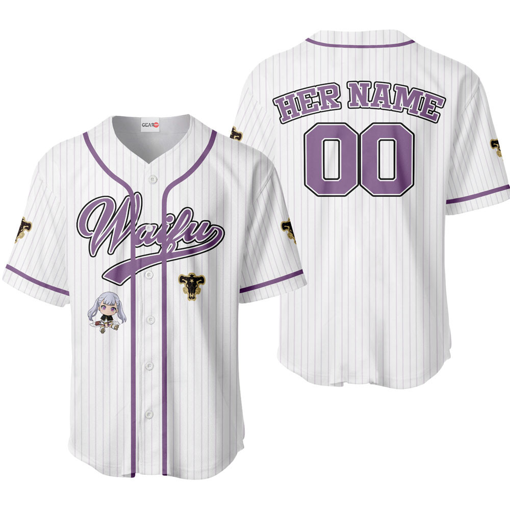 Noelle Silva Baseball Jersey Waifu Personalized Edition For Men And Women