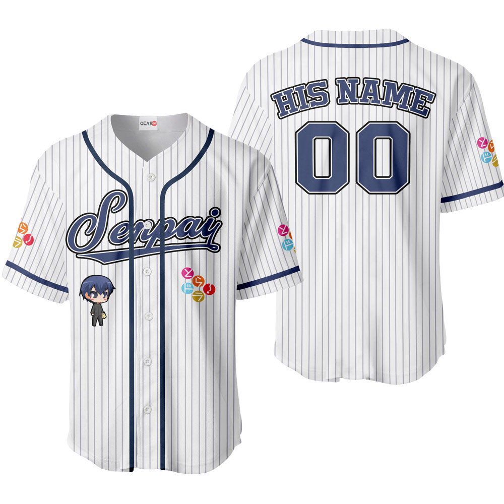 Ryuuji Takasu Baseball Jersey Senpai Personalized Edition For Men And Women