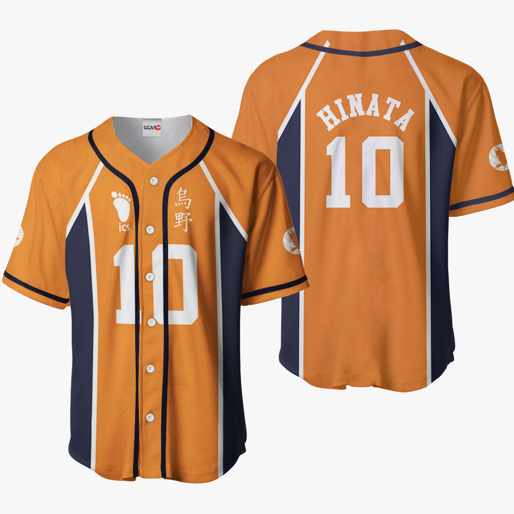 Shoyo Hinata Baseball Jersey Costume For Men And Women