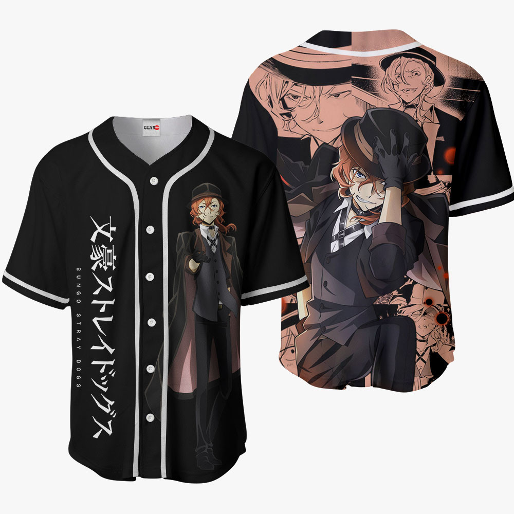 Chuuya Nakahara Baseball Jersey HA1101 For Men And Women