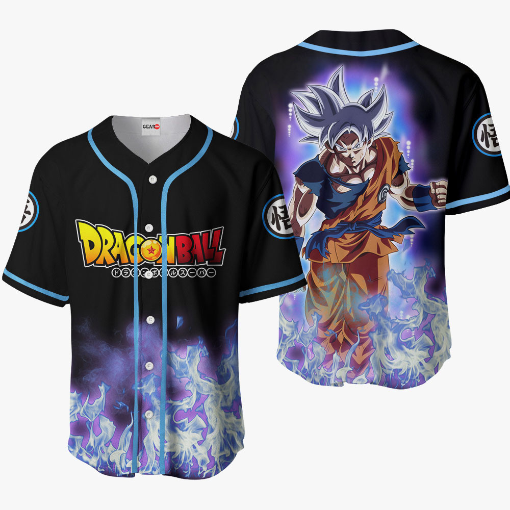 Goku Ultra Instinct Baseball Jersey For Men And Women